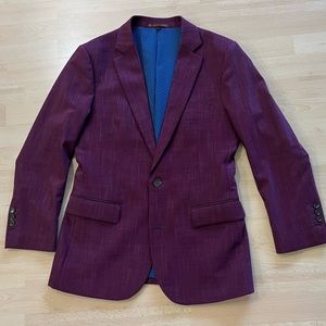 State And Liberty Blazer Heather Maroon. Size 38